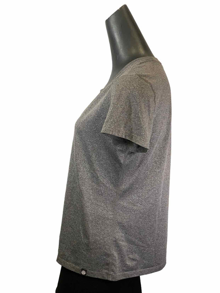 REI Size L Grey Athletic Short Sleeve