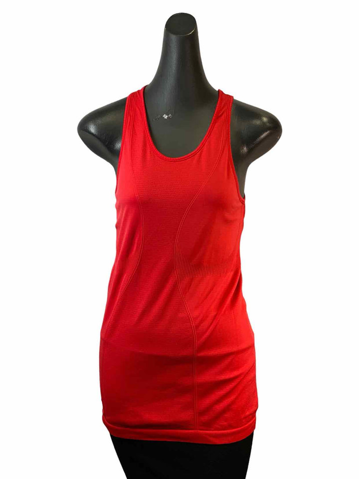 Zyia Size M Red Athletic Tank Top