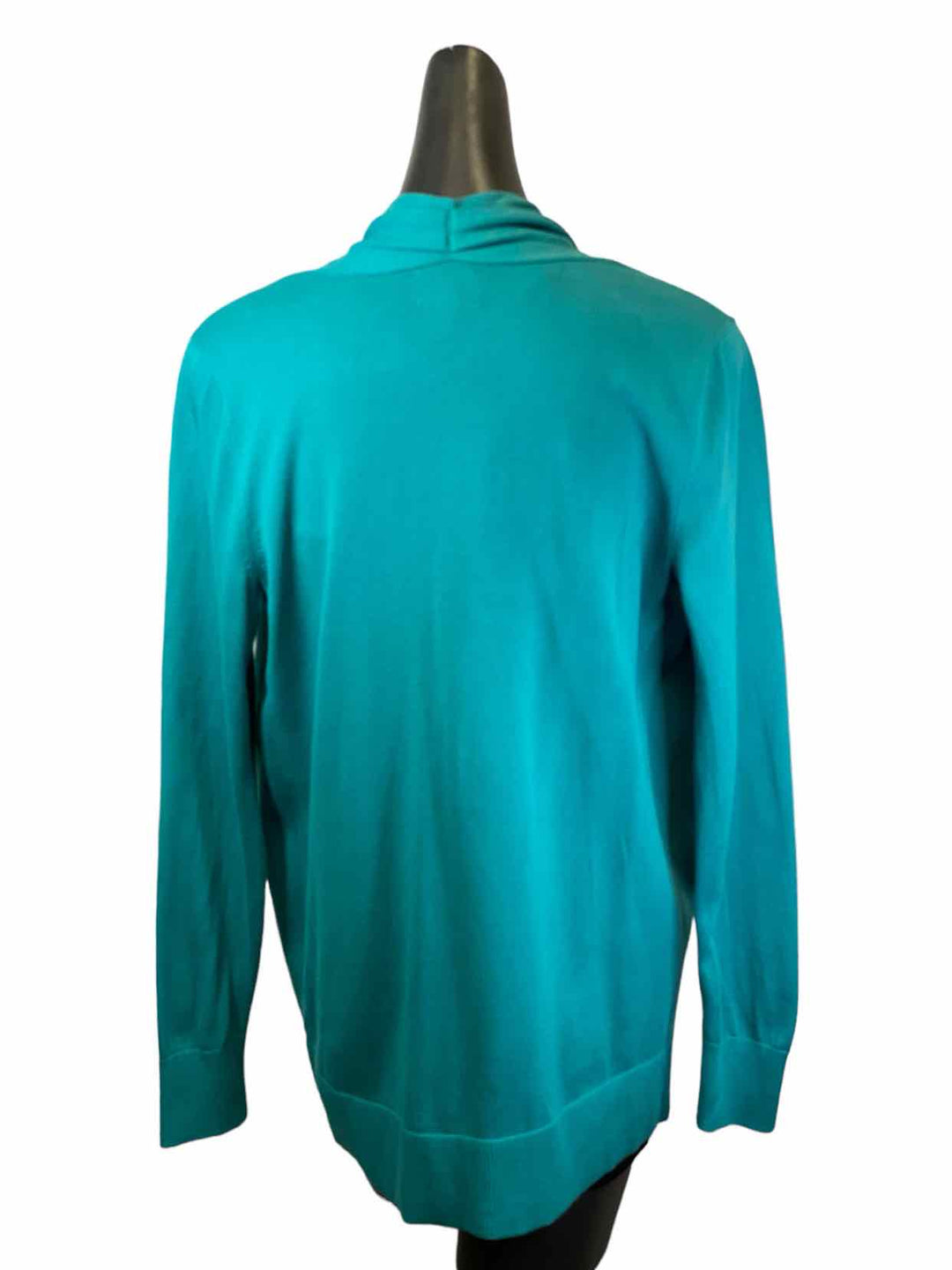 Lands End Size S Teal Sweater