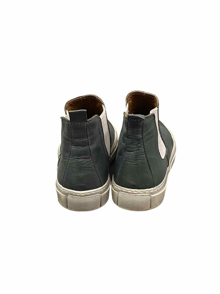 Bueno Shoe Size 37 Green Leather Sneakers
