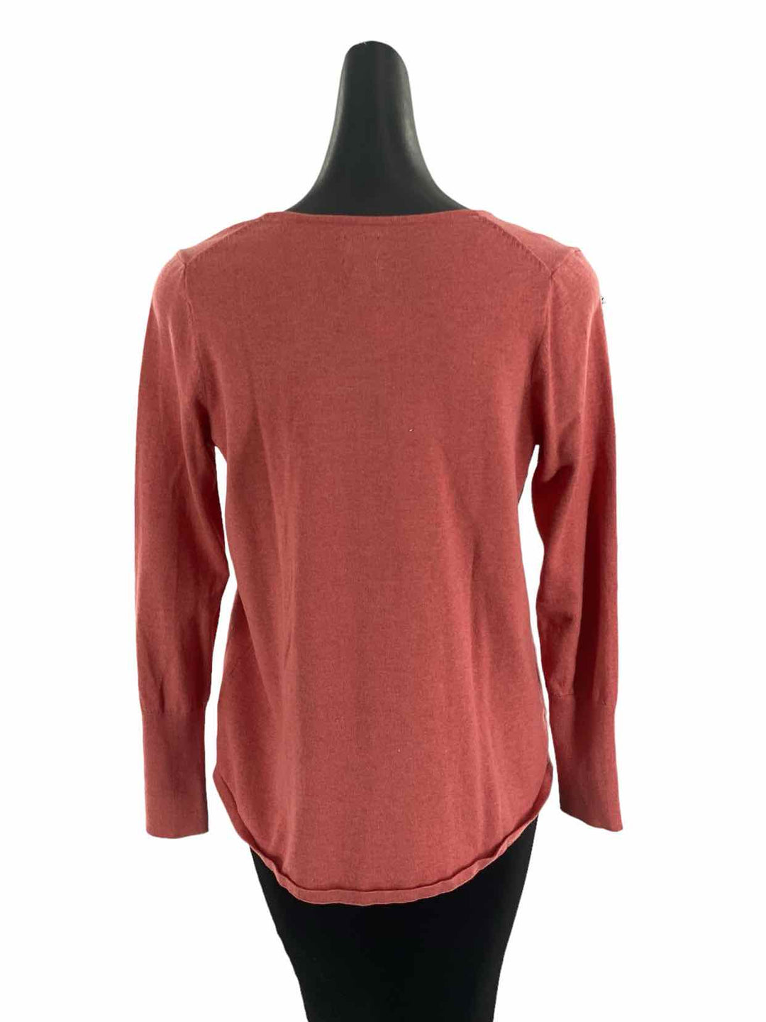 Nic + Zoe Size M Coral Long Sleeve Shirts