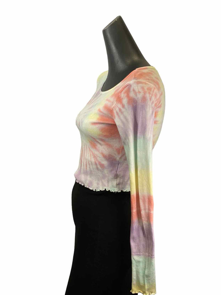 Truly Madly Deeply Size S Multi-Color Tie Dye Long Sleeve Shirts
