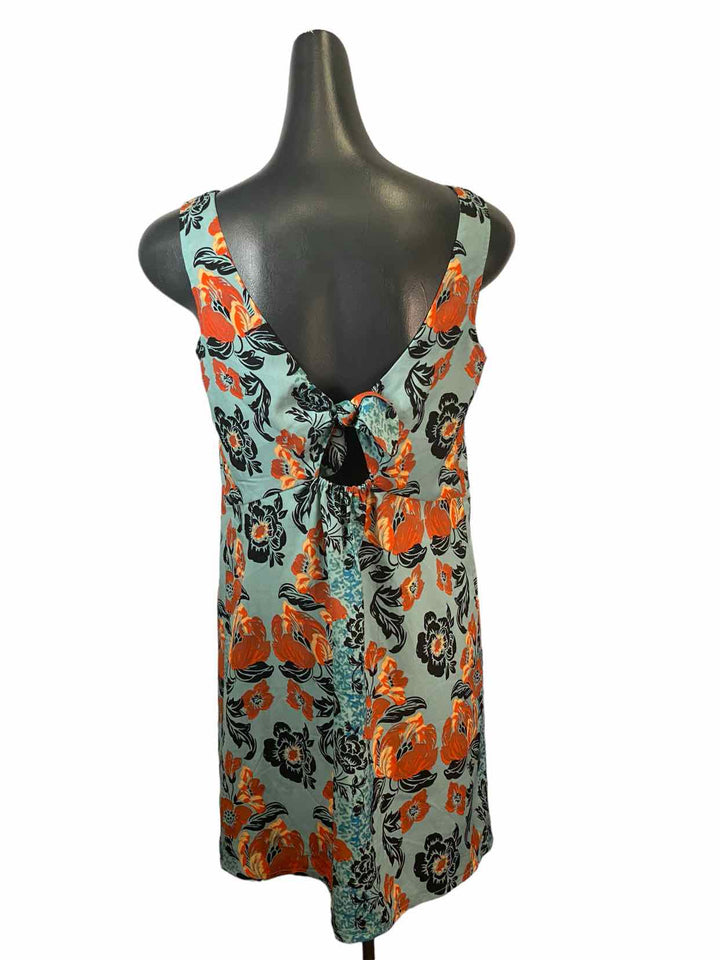 Cabi Size S Green Floral Dress