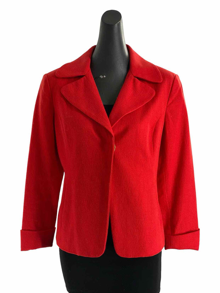 Coldwater Creek Size 8 Red Jacket