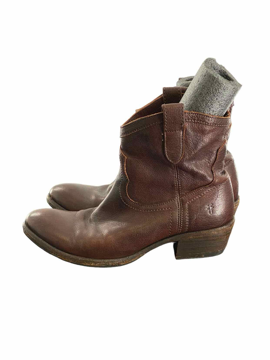 Frye Shoe Size 9 Brown Leather Boots(Ankle)