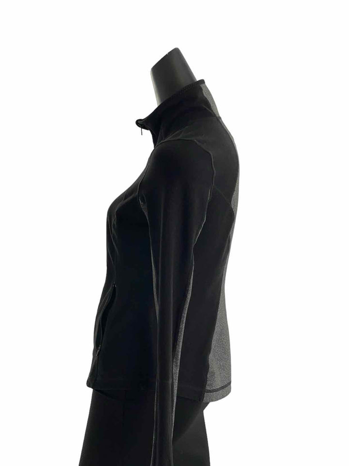 Zella Size M Black Grey Athletic Jacket