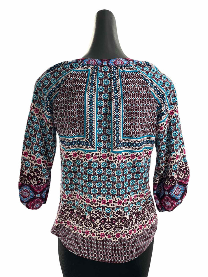 No Brand Size S Multi-Color print Long Sleeve Shirts