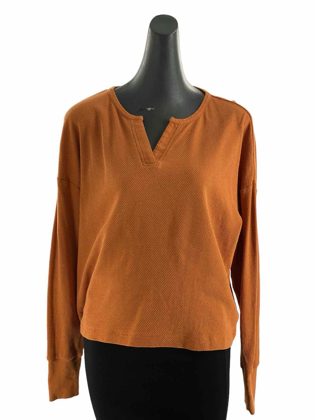 Cabi Size M Burnt Orange Long Sleeve Shirts