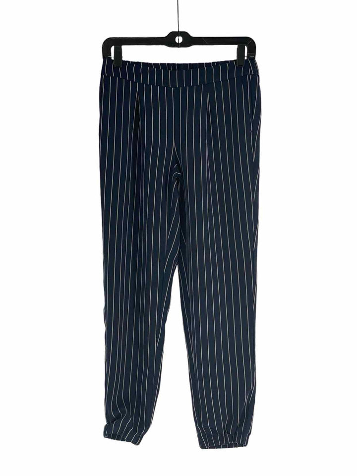 Trouve Size 0 Navy White Stripe Pants