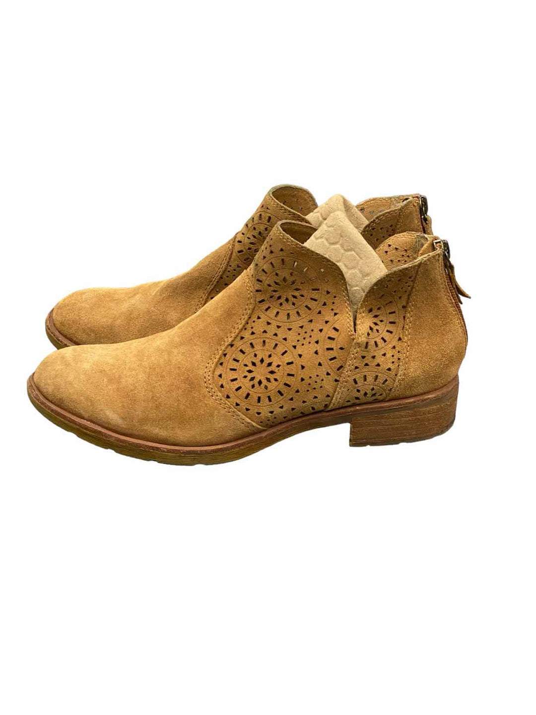 Sofft Shoe Size 9 Tan Leather Boots(Ankle)