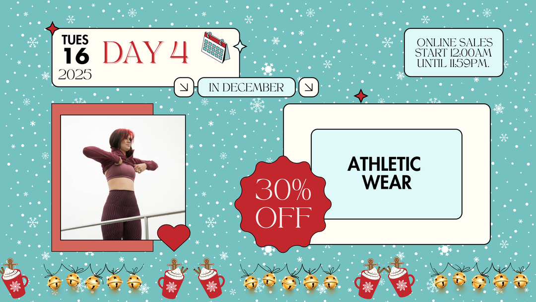 12 Days of Christmas: Day 4: Athletic Wear