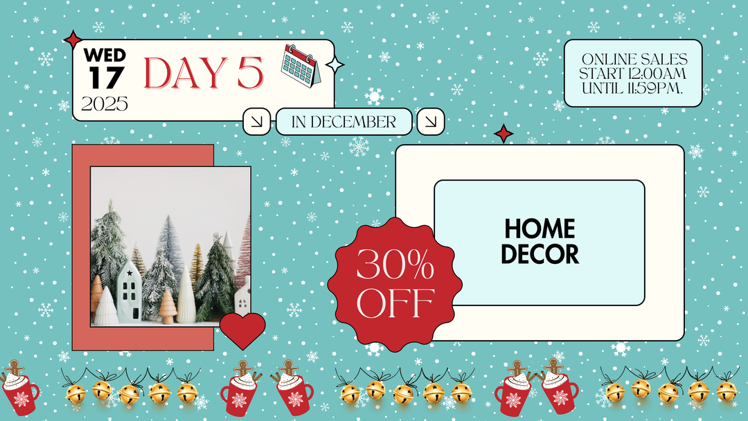 12 Days of Christmas: Day 5: Home Decor