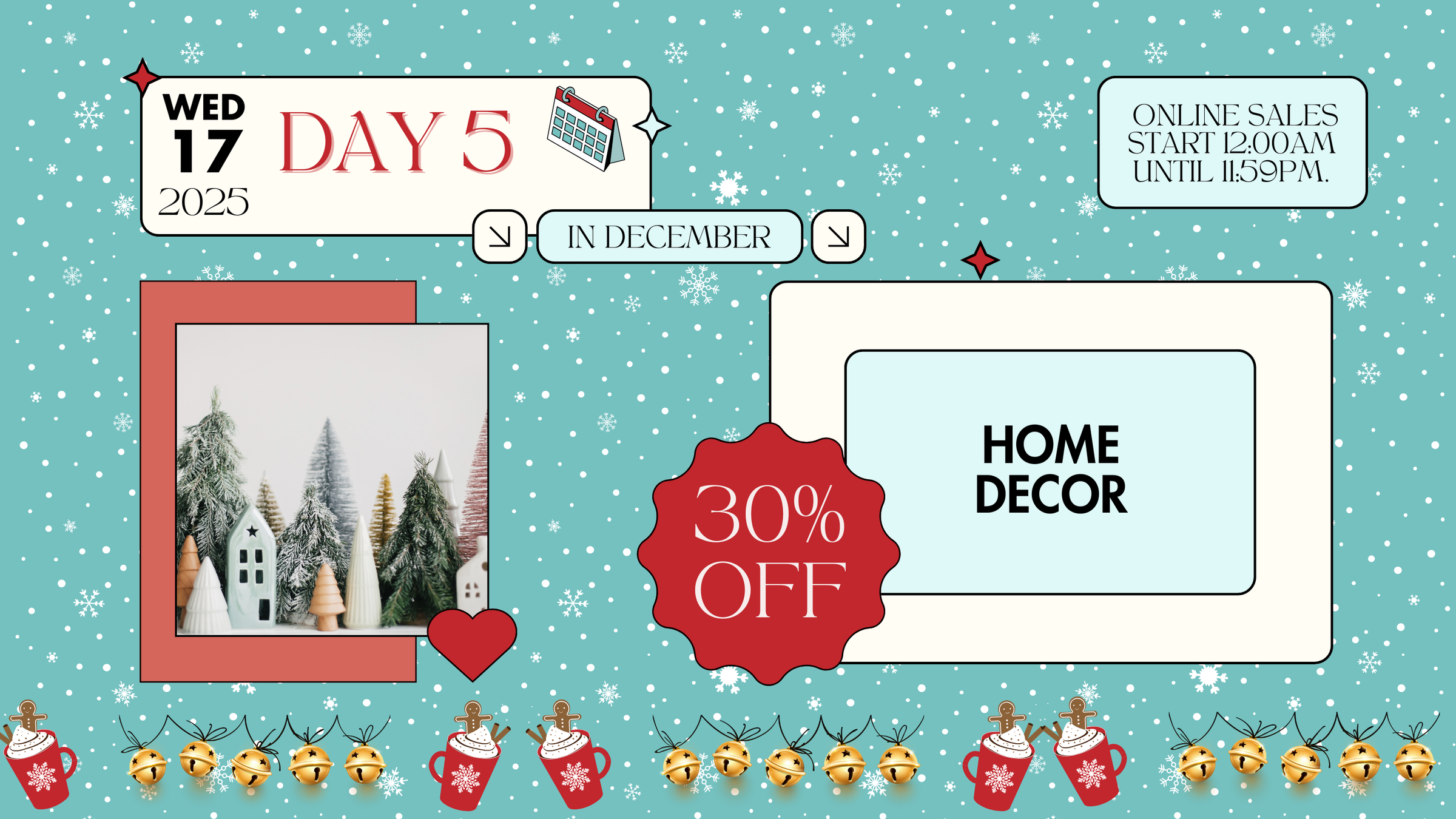 12 Days of Christmas: Day 5: Home Decor