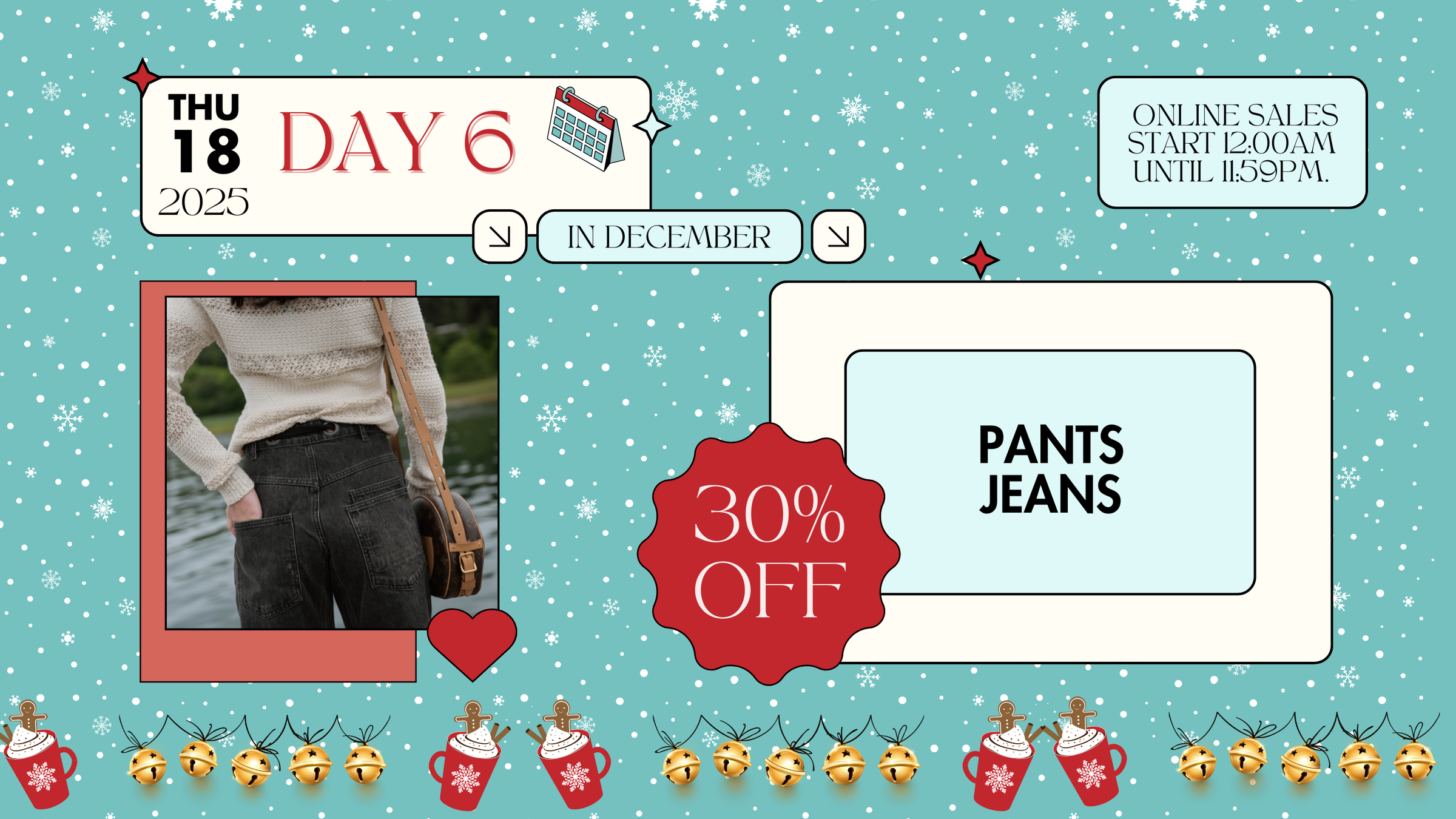 12 Days of Christmas: Day 6: Pants/Jeans