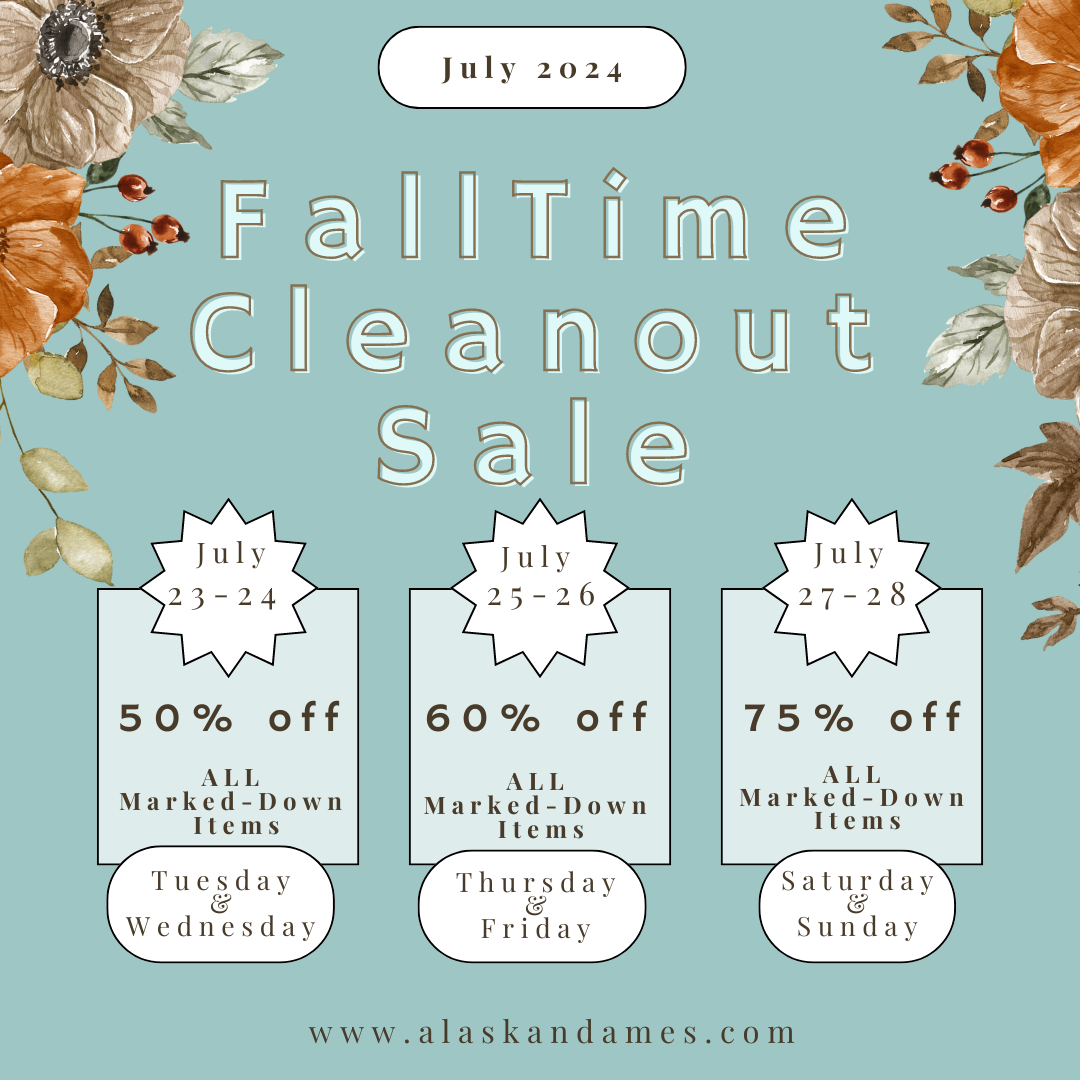 Fall-Time Cleanout SALE