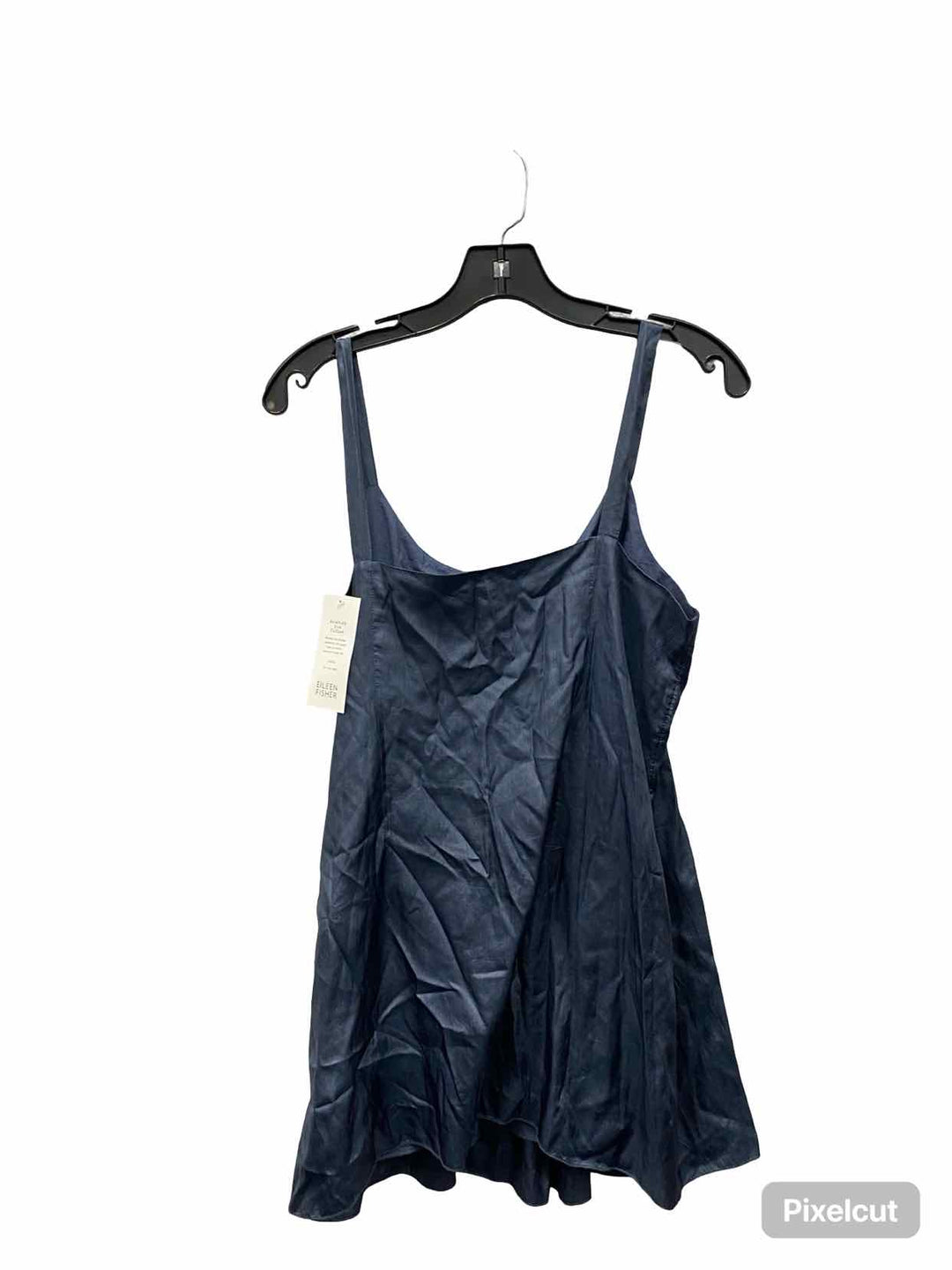 Eileen Fisher Size M Purple shell 100% silk inner 100% cotton Tank Top