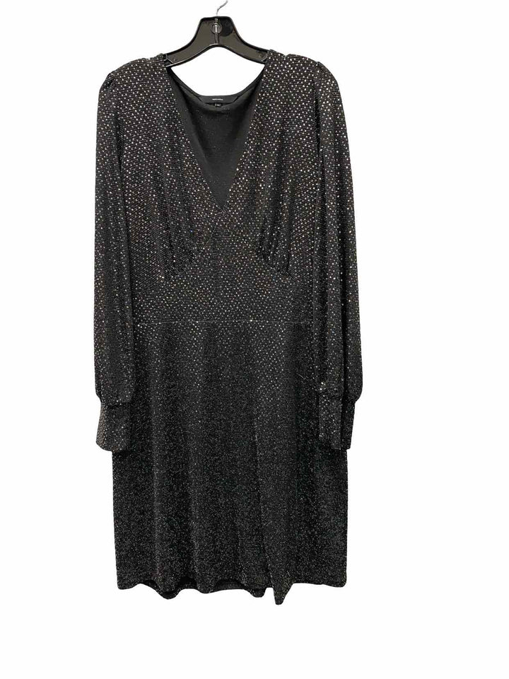 VERO MODA Size L Black sequined Dress