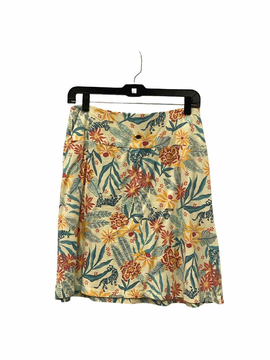 Sherpa Size M Cream Tropical Skirt