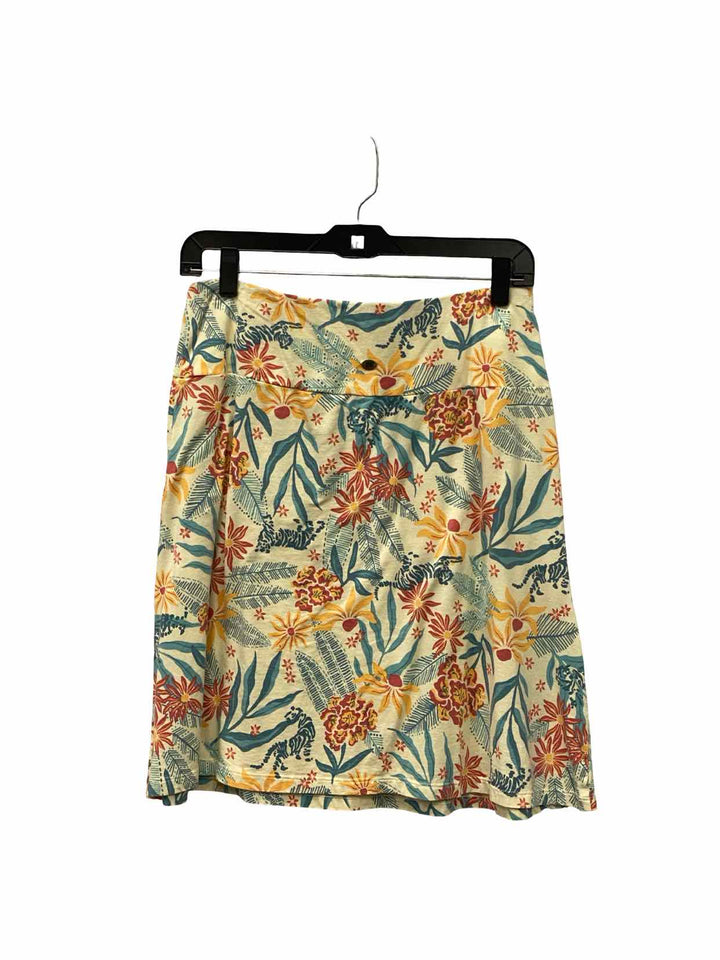 Sherpa Size M Cream Tropical Skirt