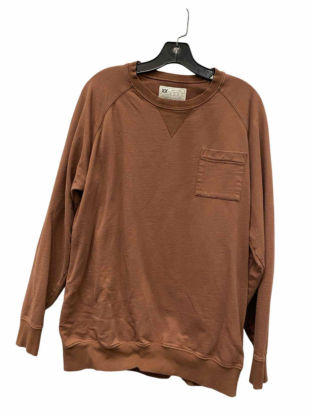 KK Size L Brown Sweatshirt