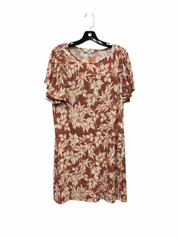 Eco Threads Size M Pink Floral Dress