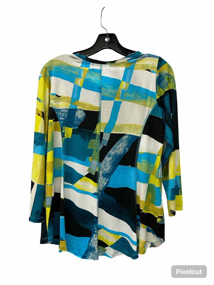 Comfy Size S Multi-Color Print Long Sleeve Shirts