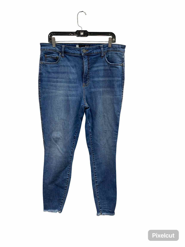 Kut Size 14 Blue Denim Jeans