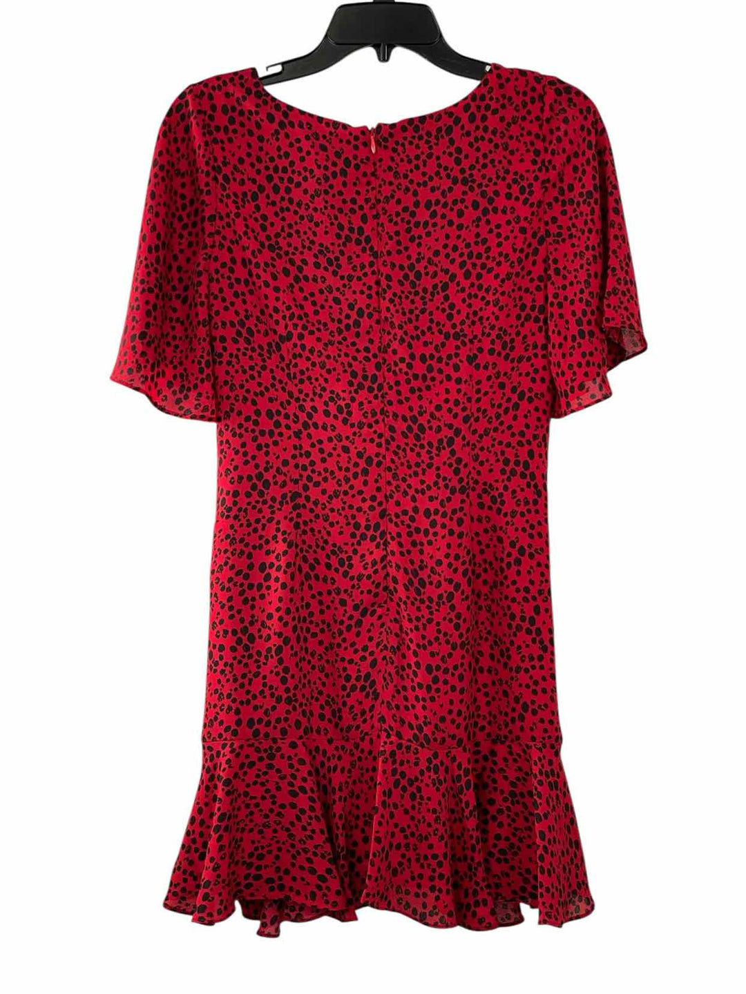 BB Dakota Size 6 Red Black Cheetah Dress