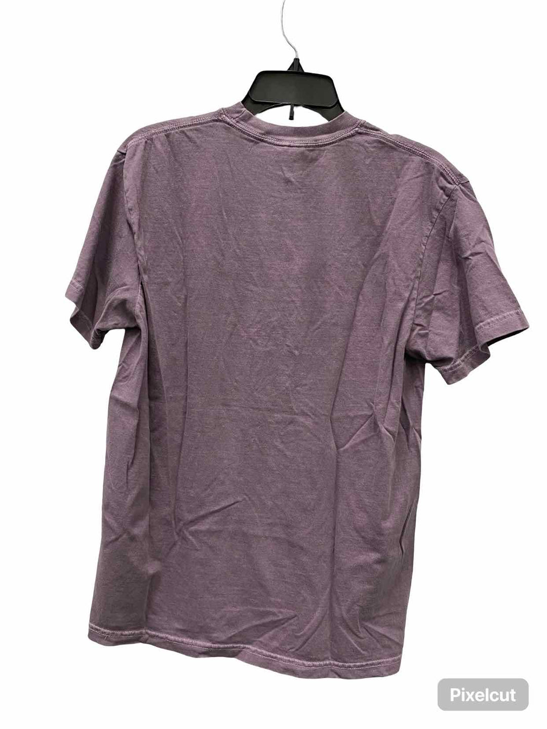 Comfort Colors Size M Purple Print T-shirt