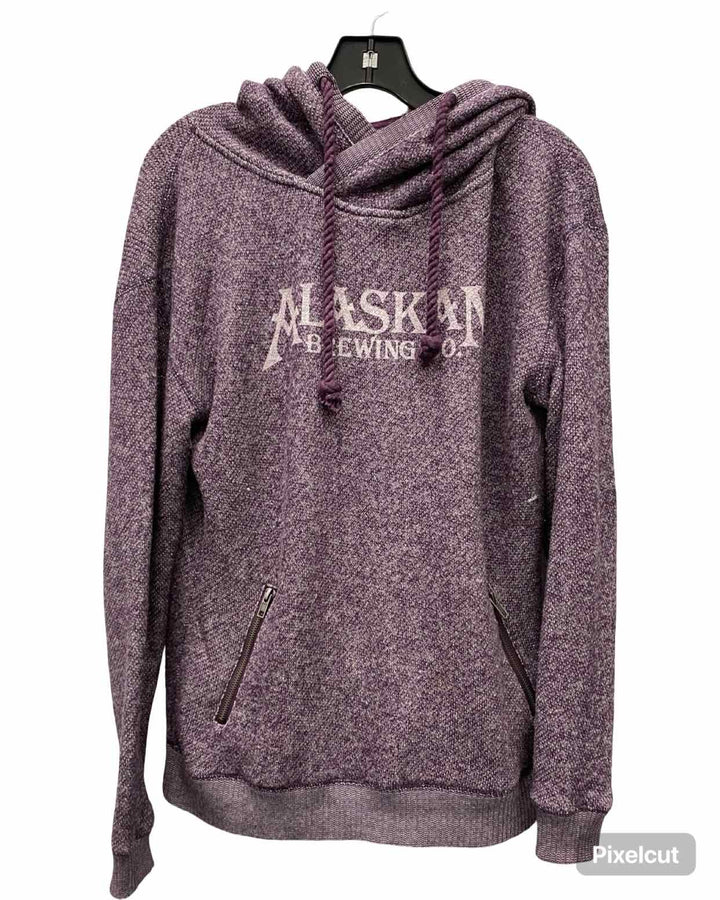 Alaskan Brewing Co. Size L Purple Sweatshirt