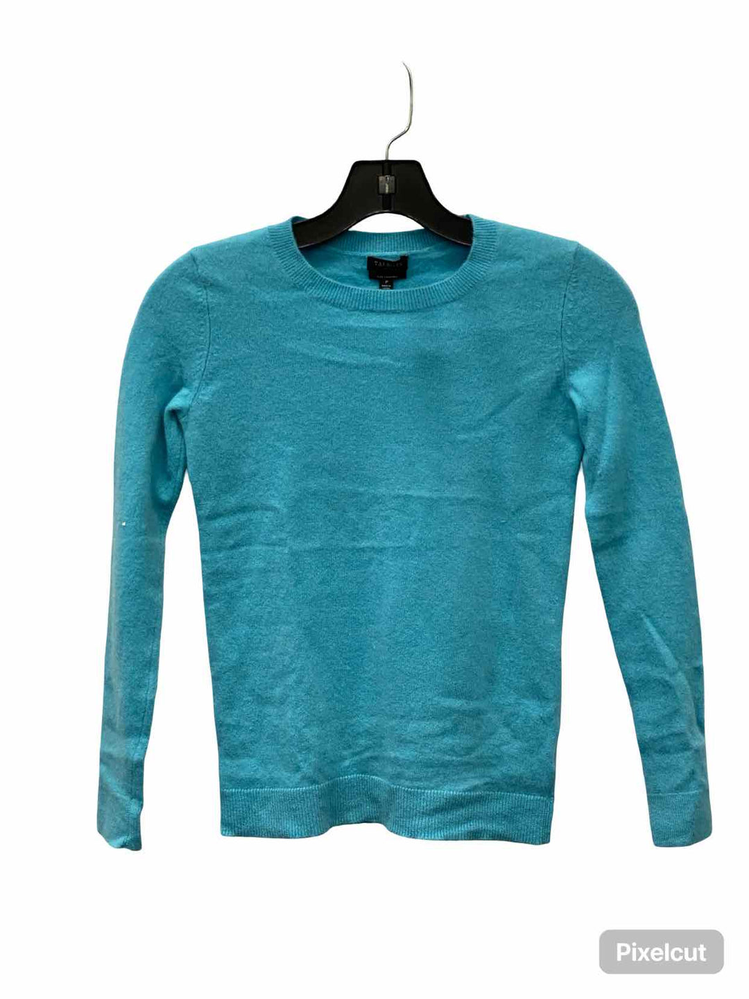 Talbots Size P Blue 100% cashmere Sweater
