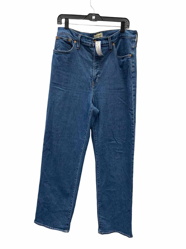 MadeWell Size 31T Blue Wide leg Jeans