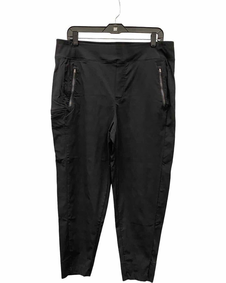 Athleta Size 14 Black Athletic Pants