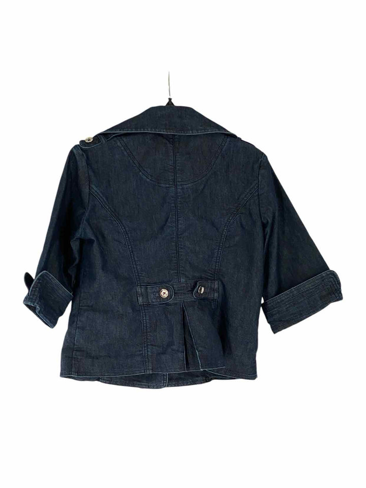 White House Black Market Size 4 Dark Wash Jacket