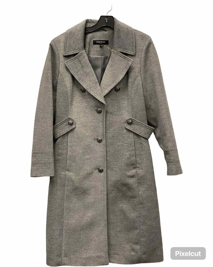 Kenneth Cole Size L Grey Coat(Long)