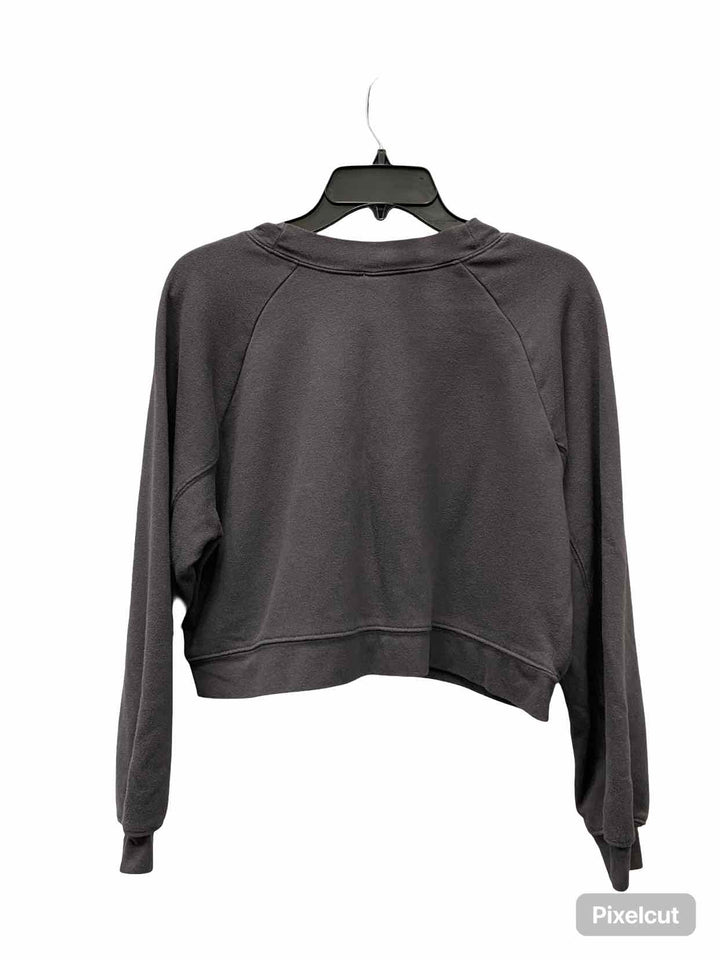 Unknown Brand Size M Gray Print Sweatshirt