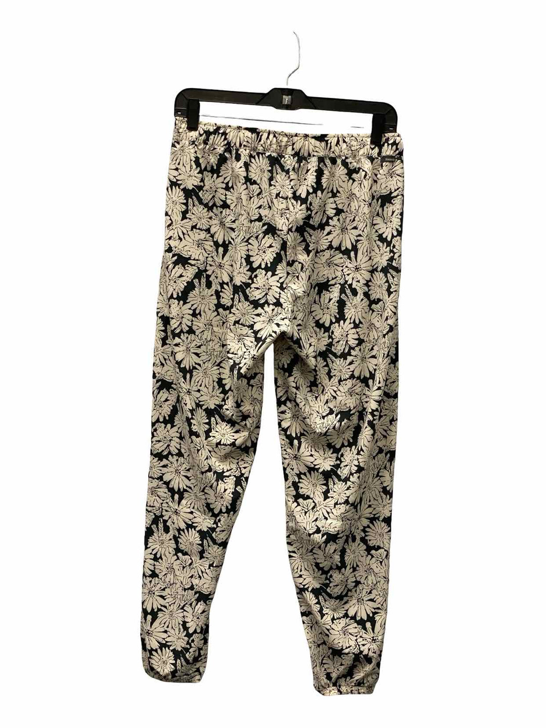 Toad & Co. Size S White Black Floral Pants