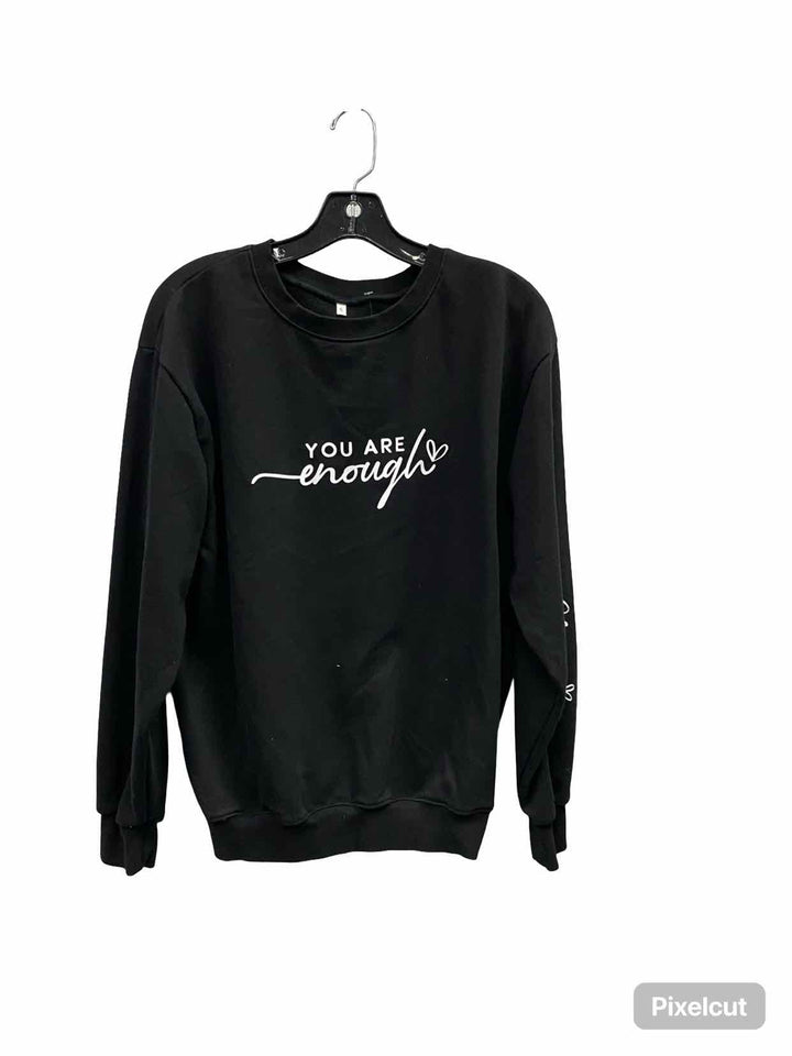 Unknown Brand Size S Black 50% cotton Sweatshirt