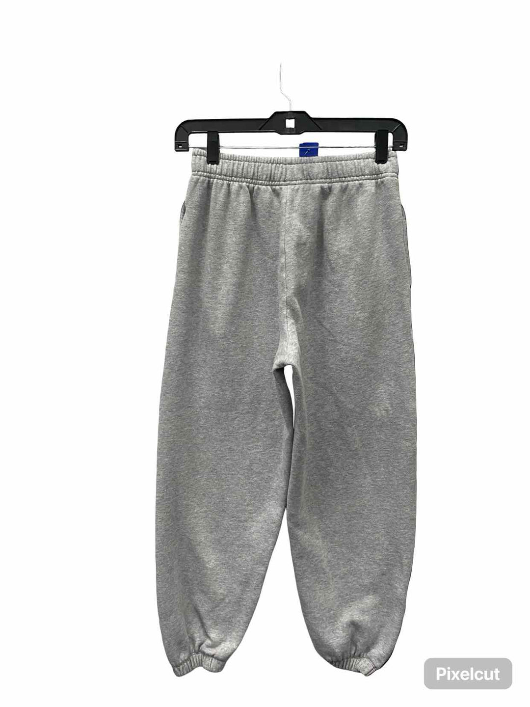 Pink Size XS Gray Black Striped Athletic Pants