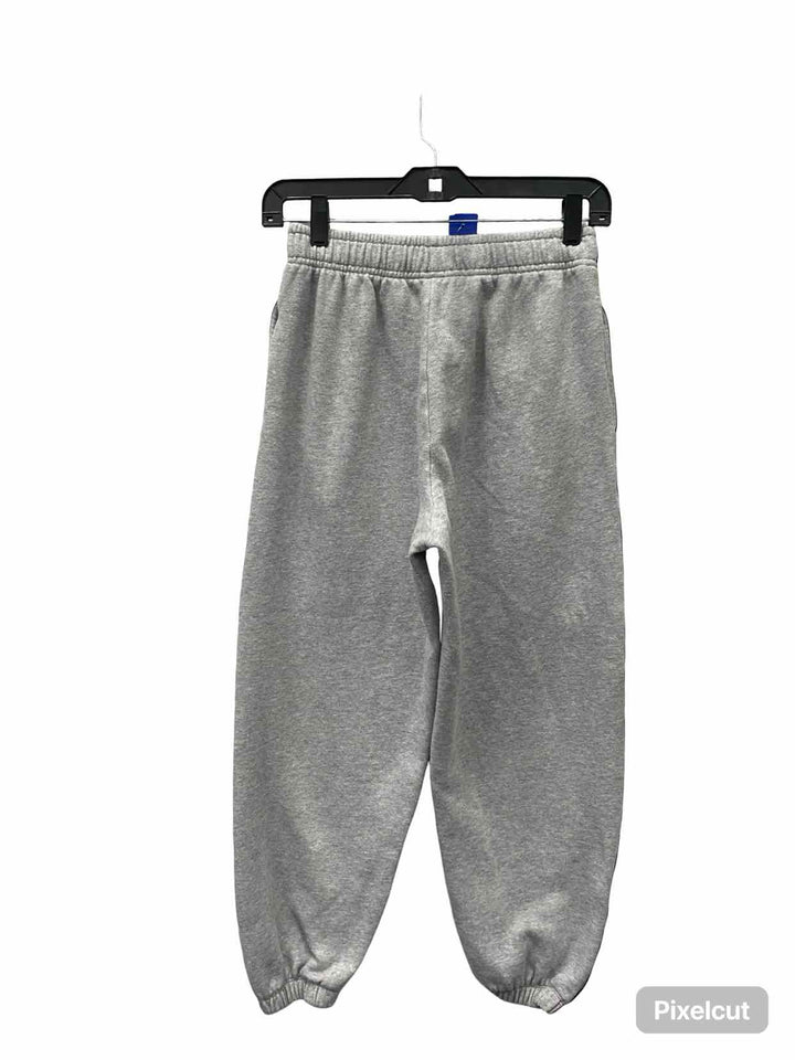 Pink Size XS Gray Black Striped Athletic Pants