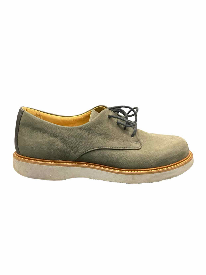 Samual Hubbard Shoe Size 9 Green Leather Bucks Sneakers