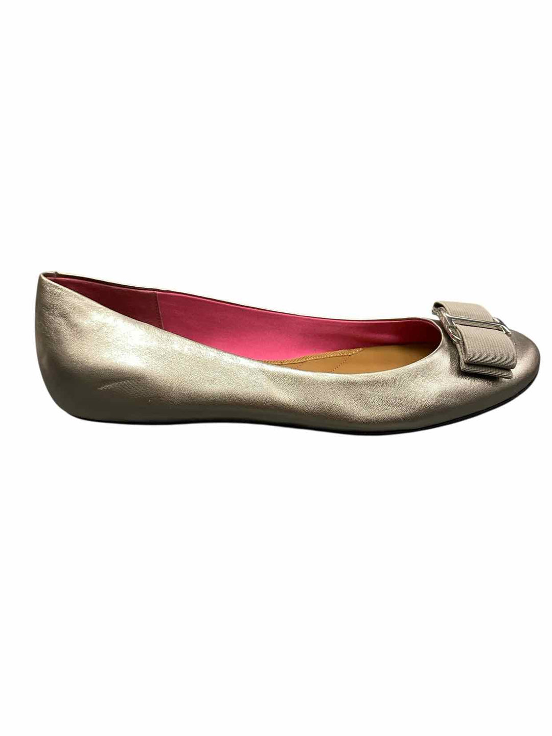 Isaac Mizrahi Live Shoe Size 8 Silver Flats