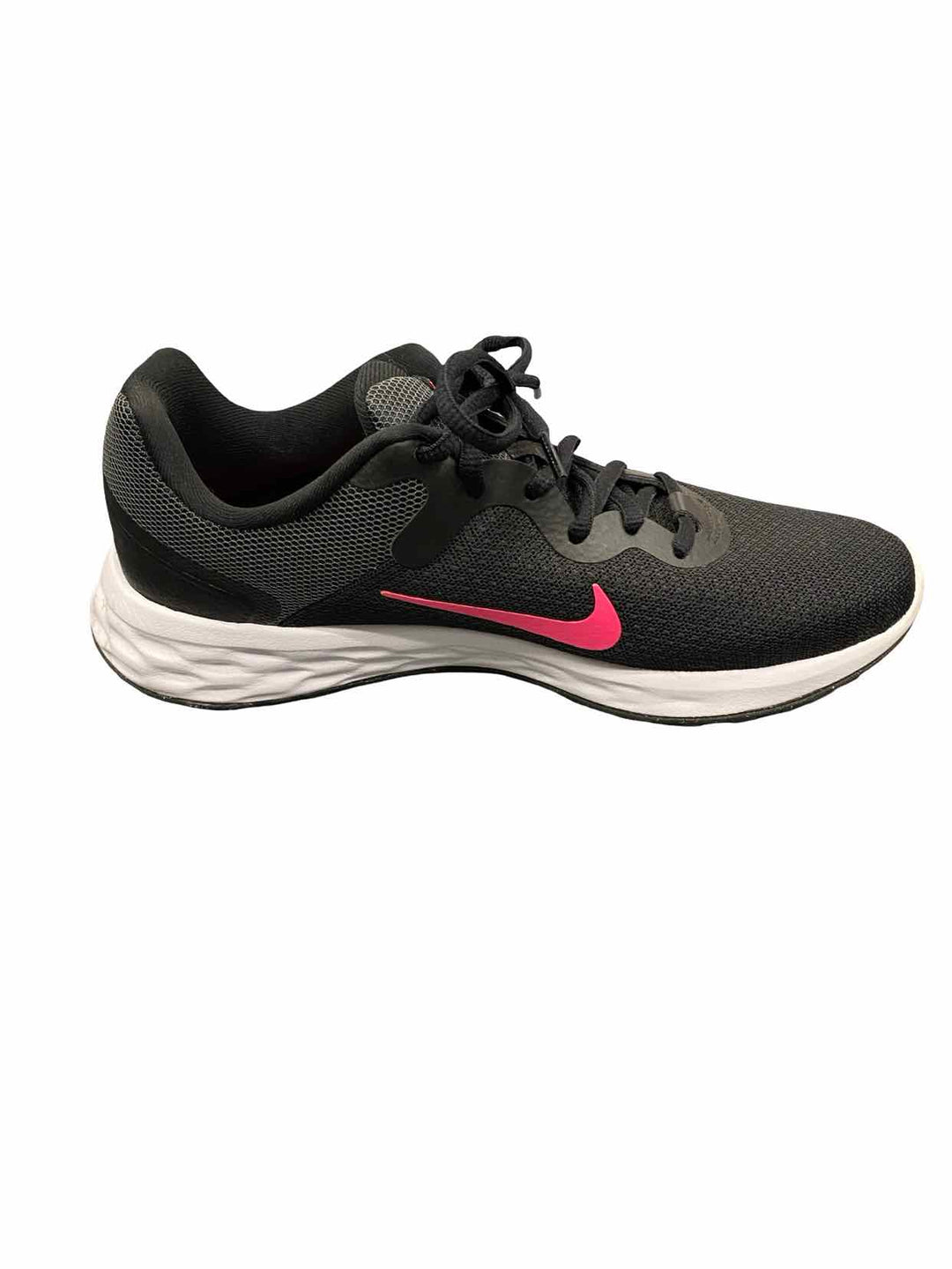 Nike Shoe Size 7 Black Pink Revolution 6 Sneakers