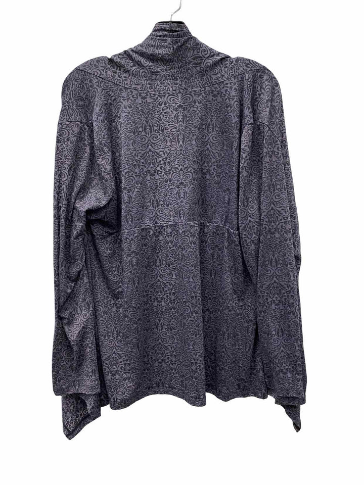 Coldwater Creek Size L Purple Long Sleeve Shirts