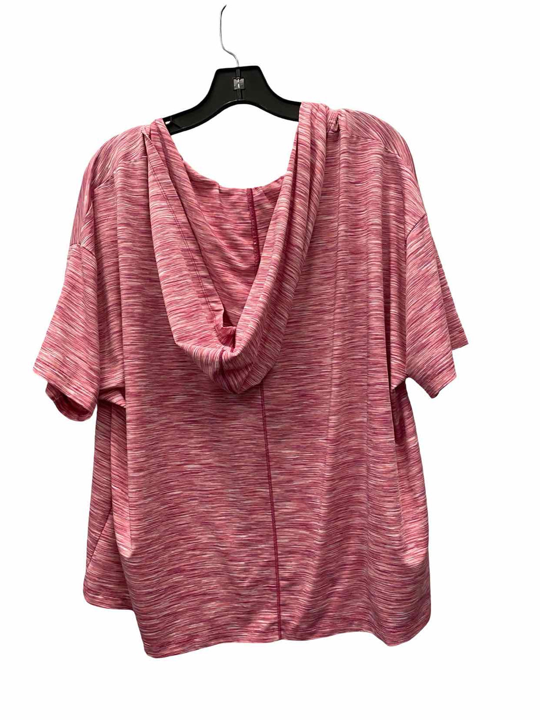 livi Size 18/20 Pink Heather Athletic Short Sleeve