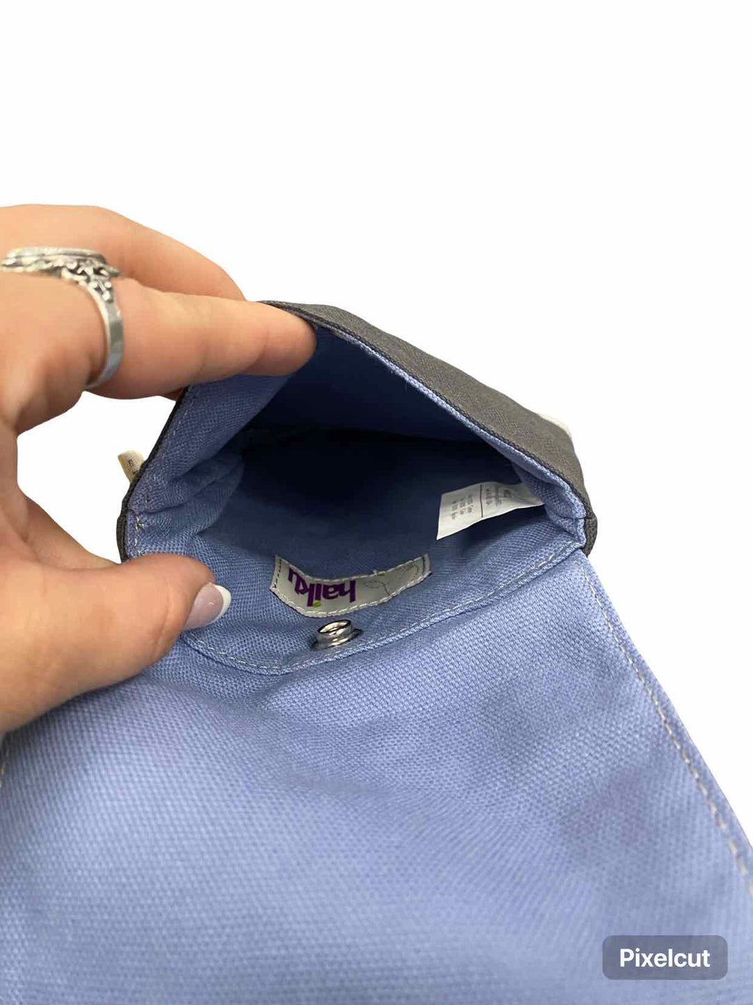 Haiku Grey Purse