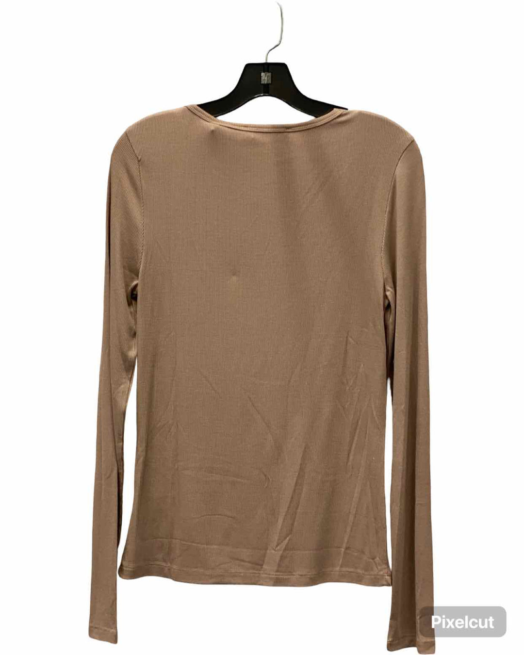American Tall Size M Brown Long Sleeve Shirts