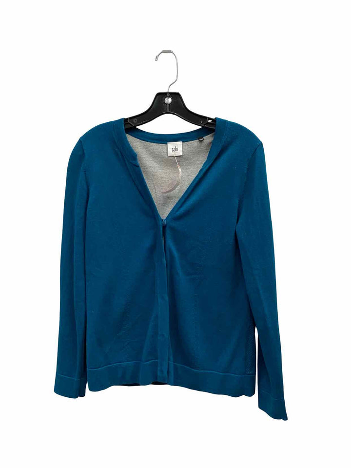 Cabi Size S Teal Cardigan Sweater