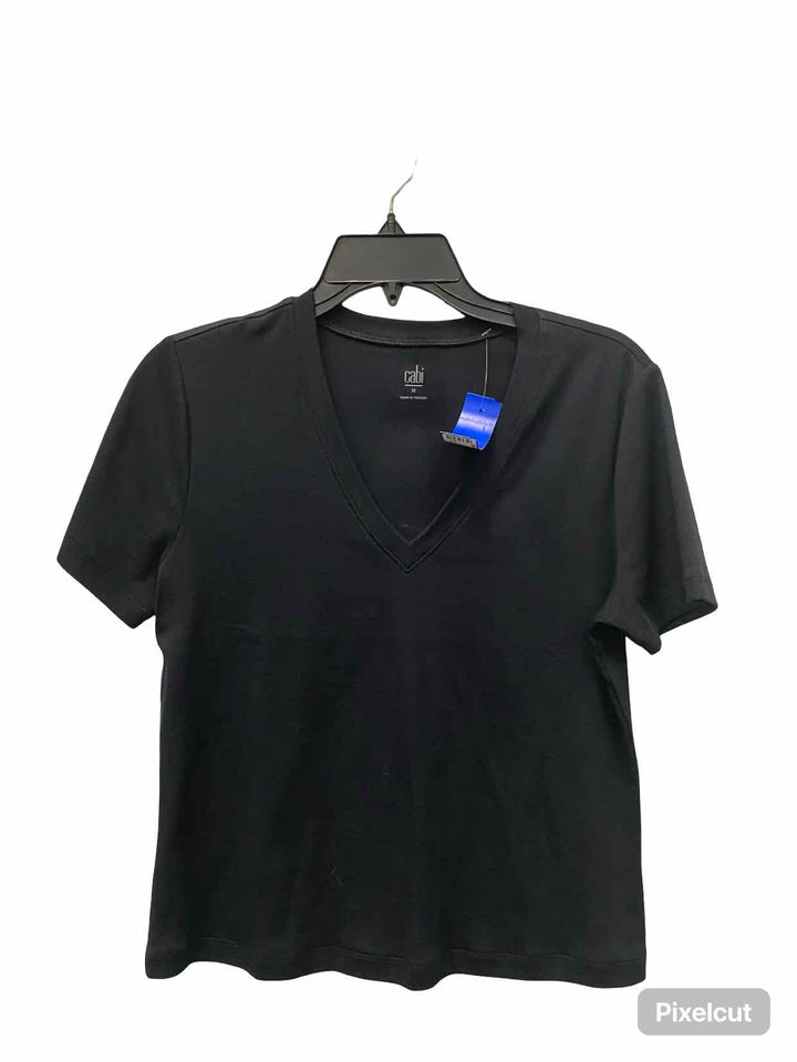 Cabi Size M Black Short Sleeve Shirts