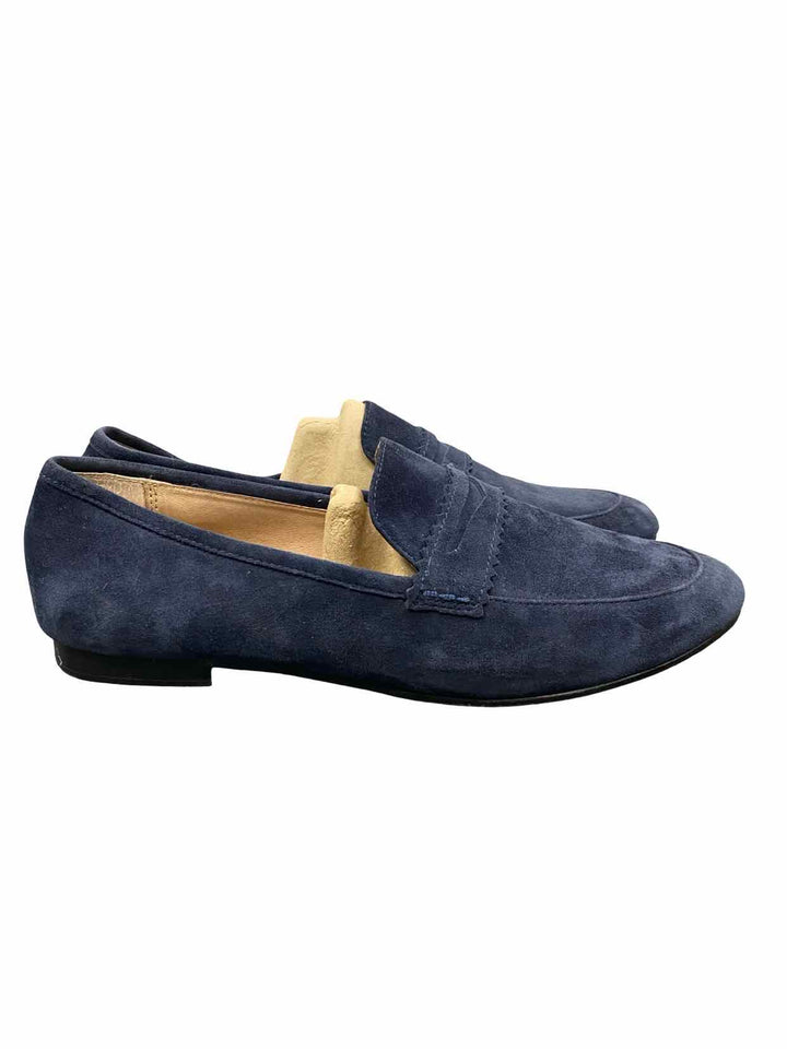 J Jill Shoe Size 8.5 Blue Suede Loafers